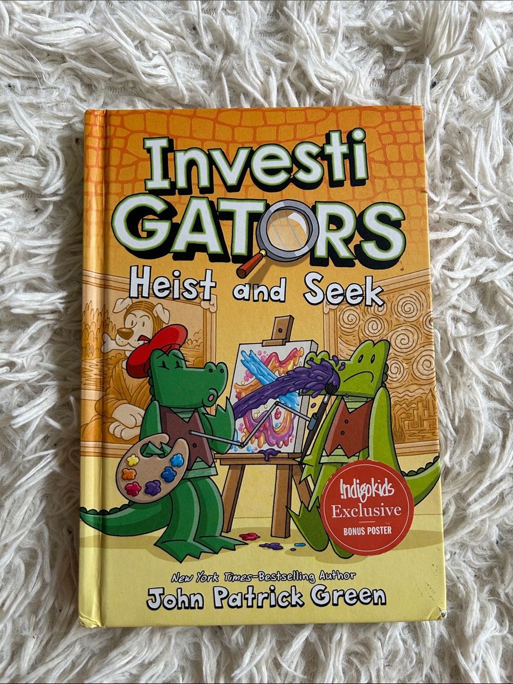 Indigo Yellow InvestiGators Heist and Seek Picture Book